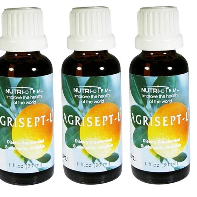 Nutri-Diem Agrisept - L Antioxidant 30ml (1 oz) 3 Bottles