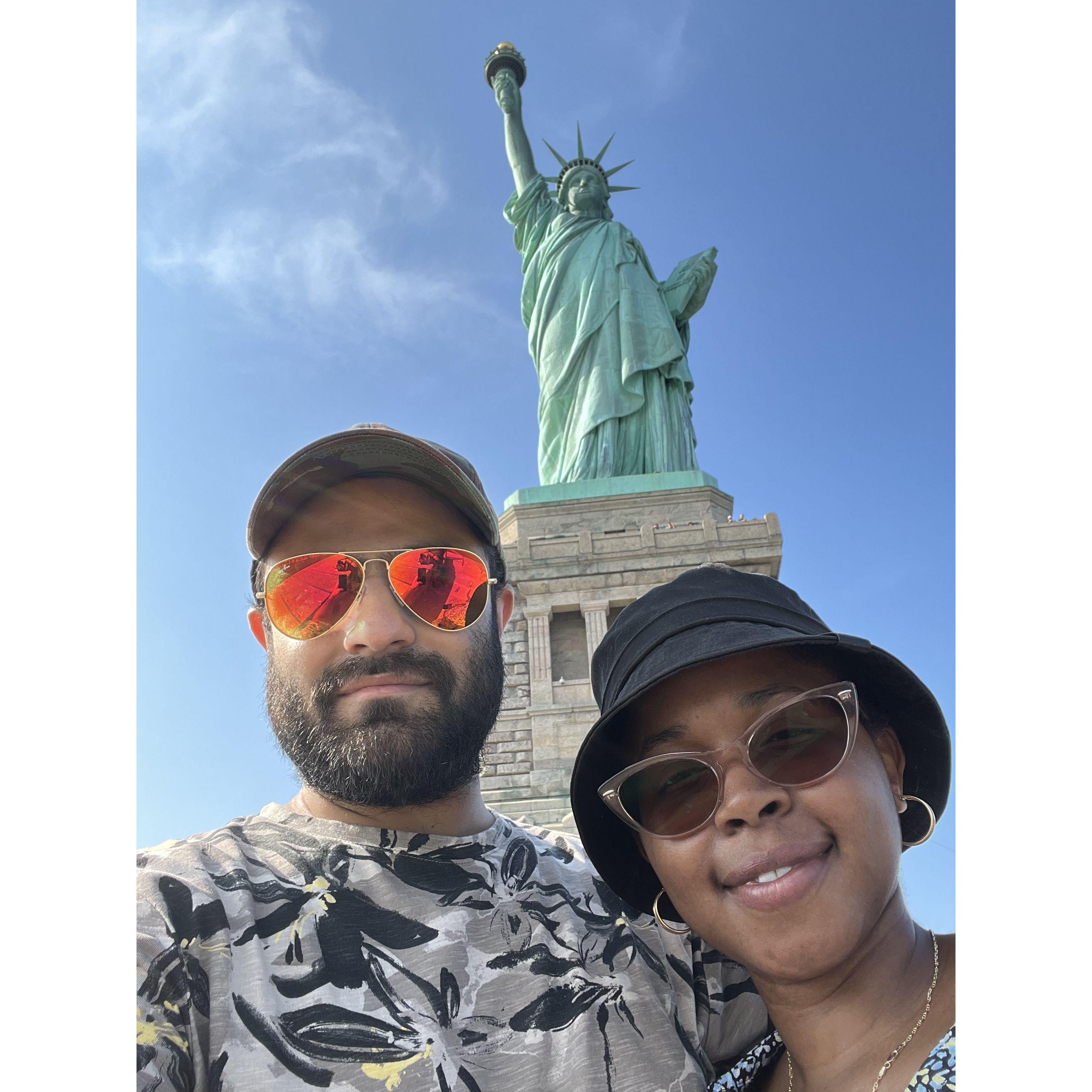 Mrs. Statue of Liberty
