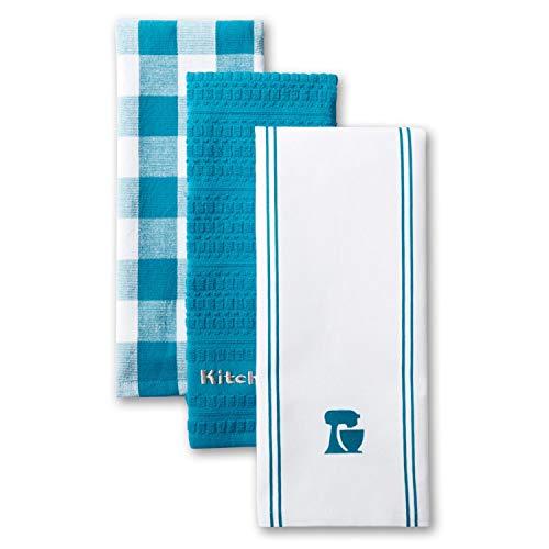 KitchenAid Mixer Kitchen Towel Set, Set of 3, Ocean Drive
