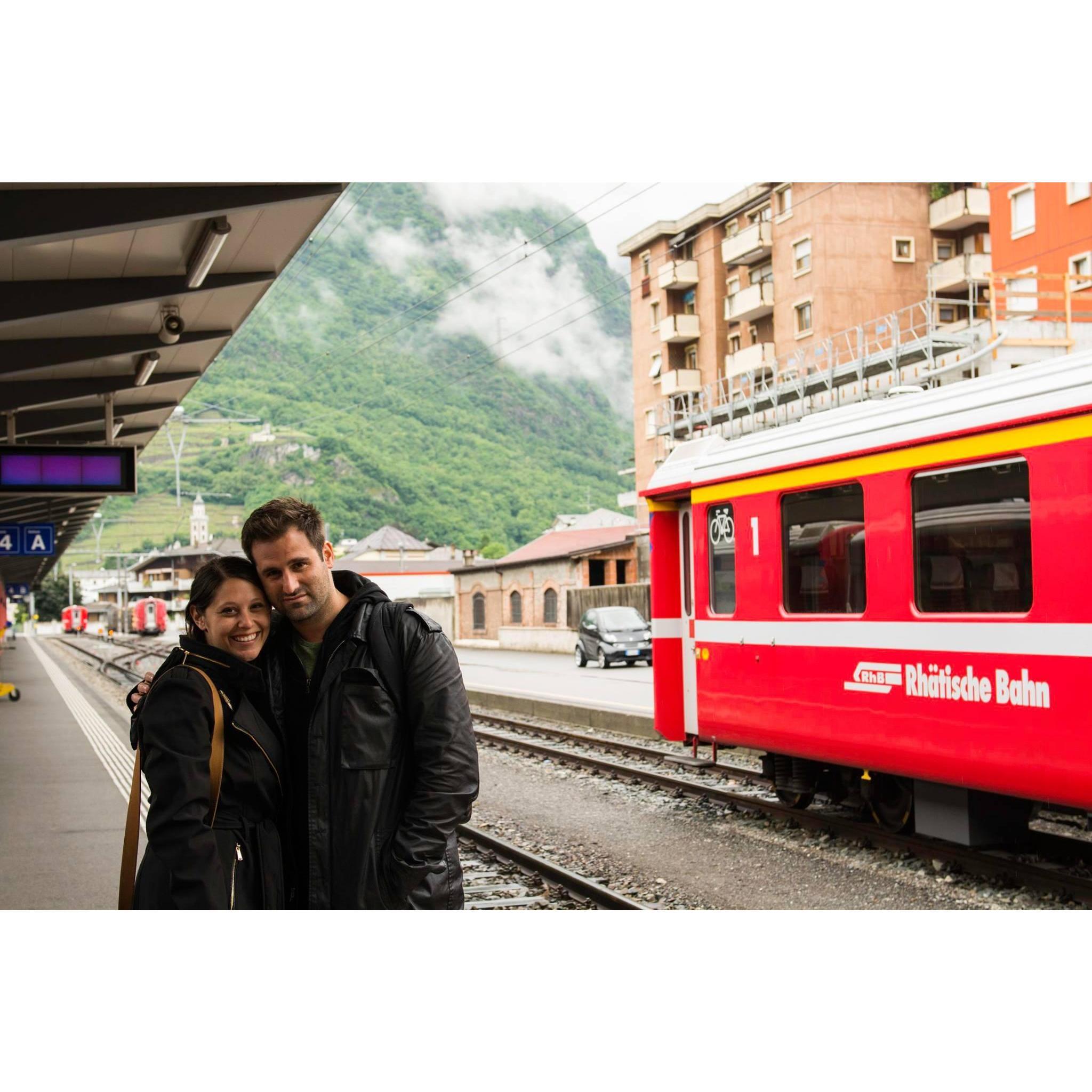 Our one day trip to Switzerland on the famous red train