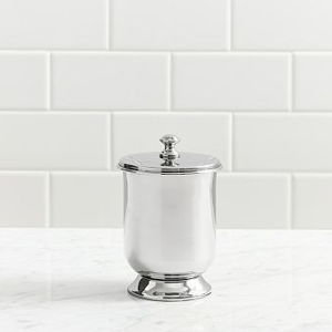 Mercer Polished Nickel Bathroom Accessories - Small Canister