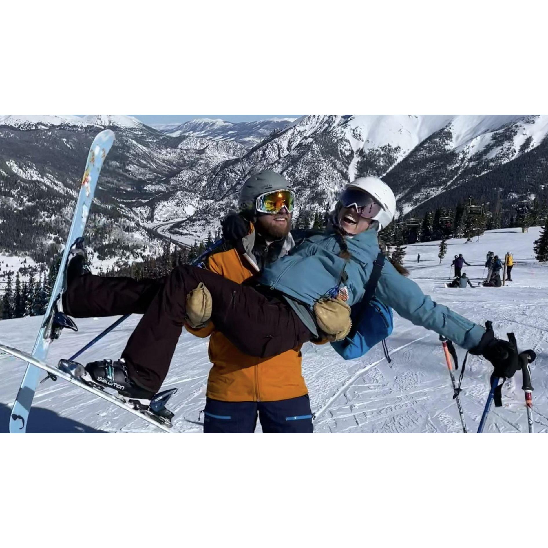 First Colorado ski trip together