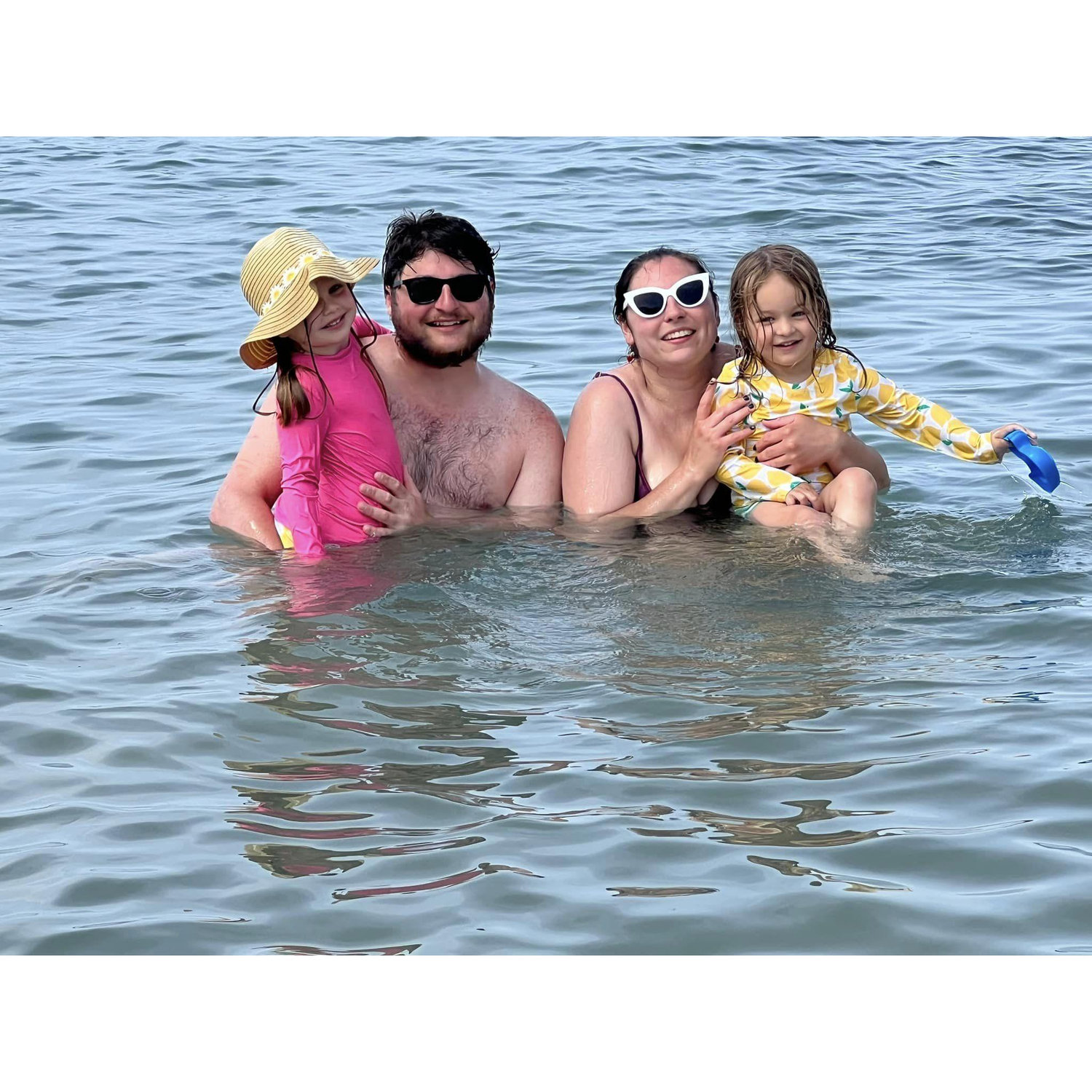 Us with our nieces Everly & Peyton