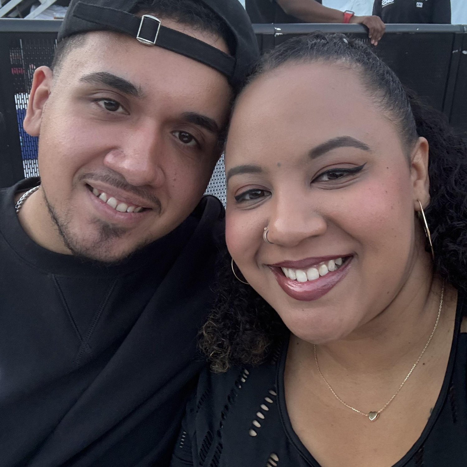 Breezy concert! Chris Brown was one of our favorite artist and biggest shared interests. We had to go to the concert together.