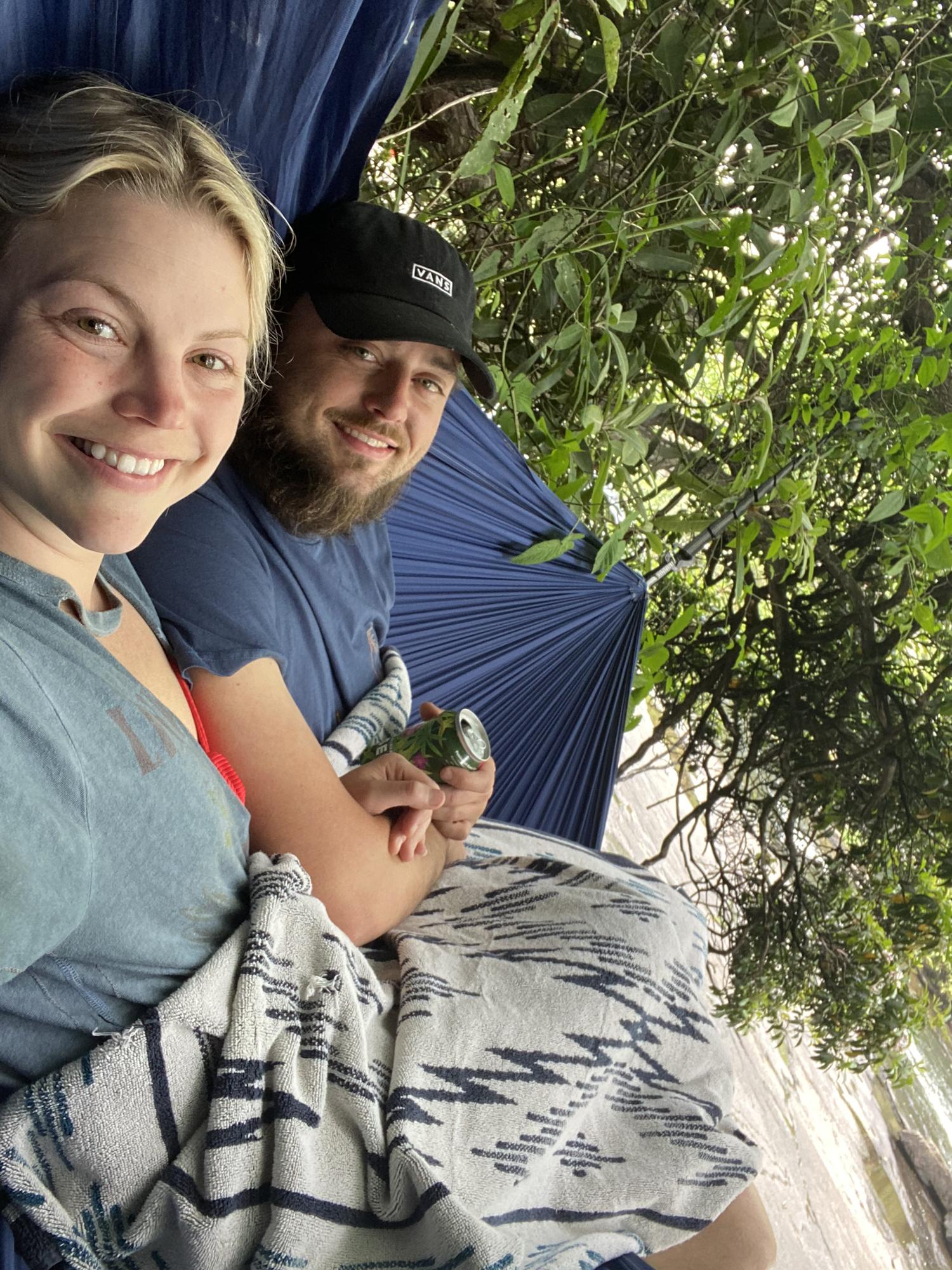 Hammocking- at Triple Falls, NC