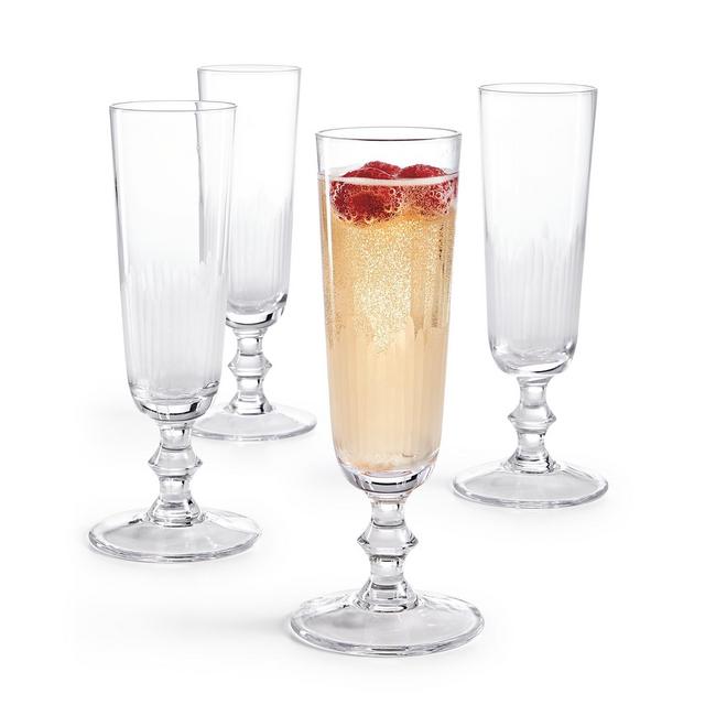 Hotel Collection Architect Champagne Flutes, Set of 4, Created for Macy's