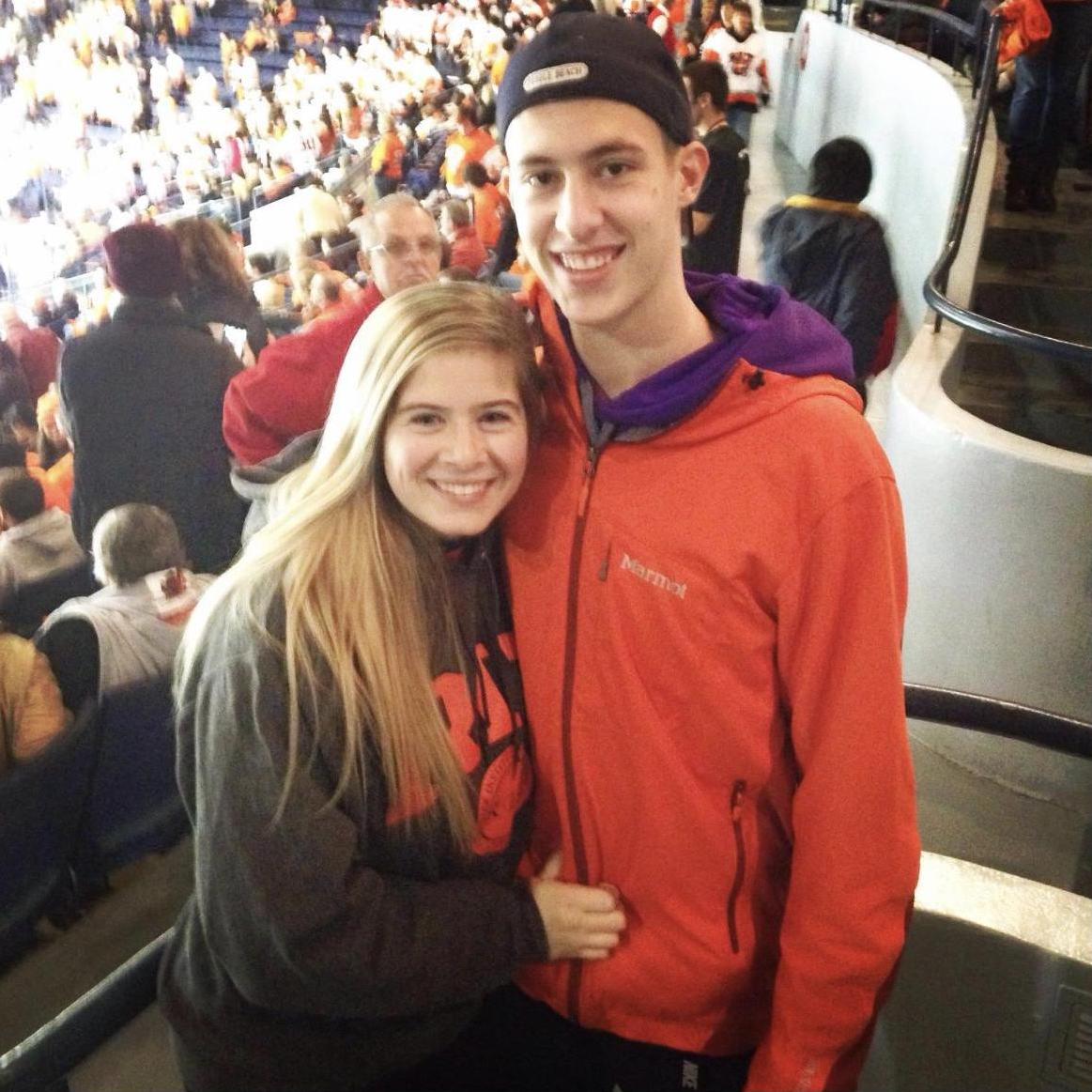 RIT 2014 Homecoming. First time our families met! Fall 2014
