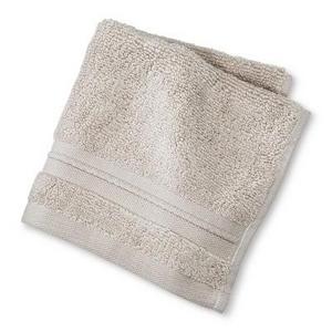 Spa Solid Washcloth Tan - Fieldcrest®