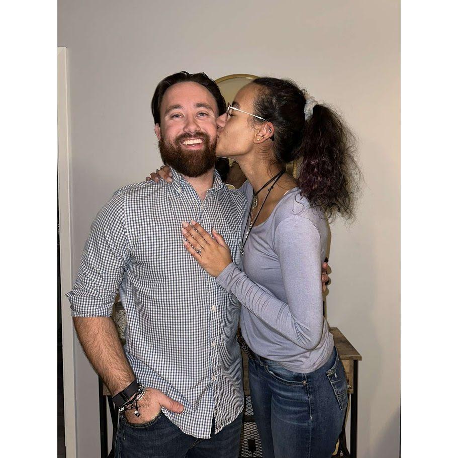 The day she said yes!