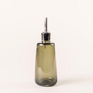 Handblown Glass Cruet - Short Spruce