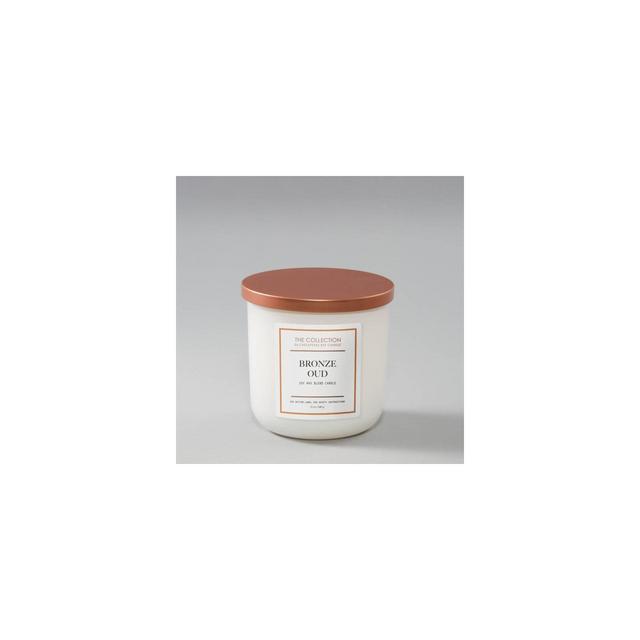 12oz Glass Jar 2-Wick The Collection Bronze Oud Candle - Chesapeake Bay Candle