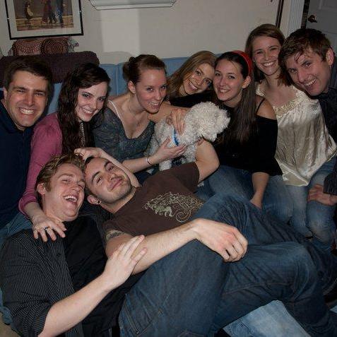 With friends in NYC - May 2011