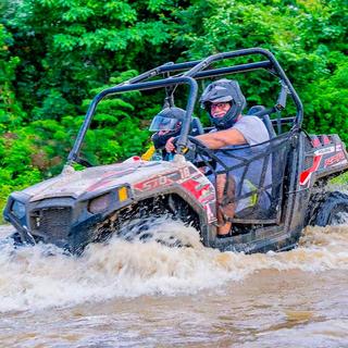 Monkeyland, Damajagua Waterfalls & Buggies Tour for 2 - Dominican Republic