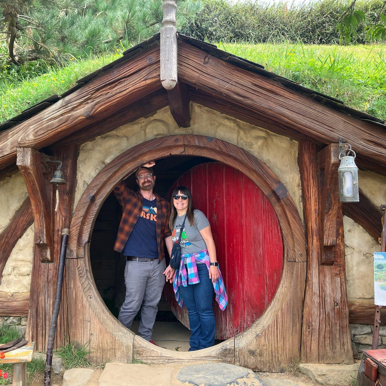 Dave made me read The Hobbit in preparation for our trip to New Zealand!