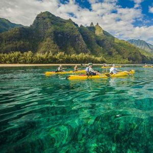 18-mile Sea Kayak Tour in Kauai