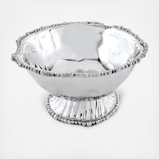 Organic Pearl Ava Pedestal Bowl
