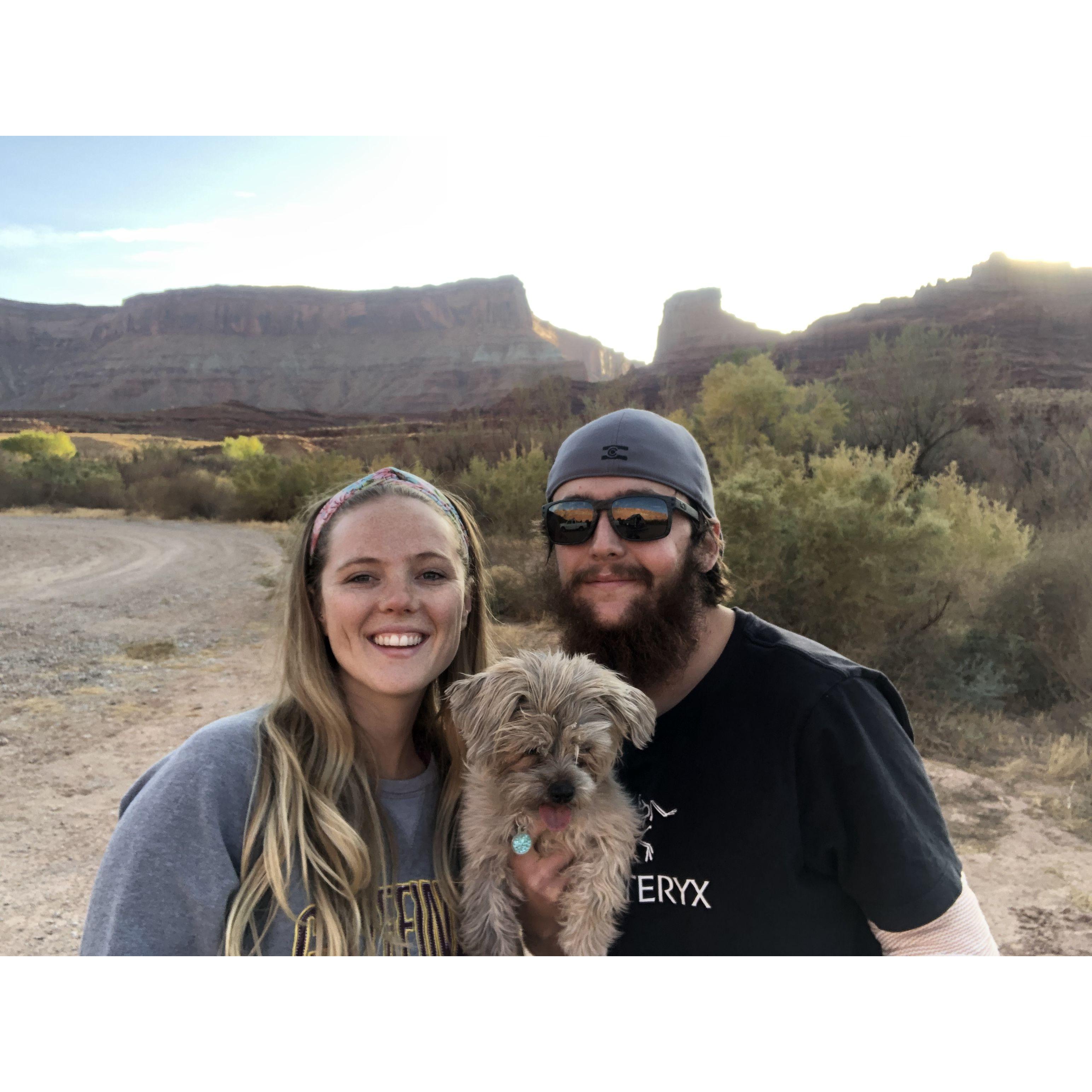 Epic campground in Moab