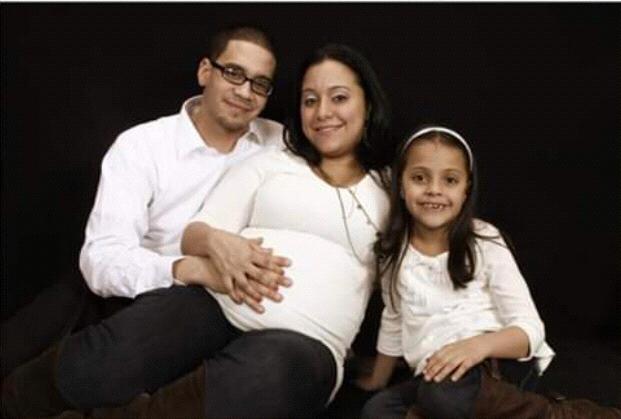 (circa 2011) Our first family portrait.