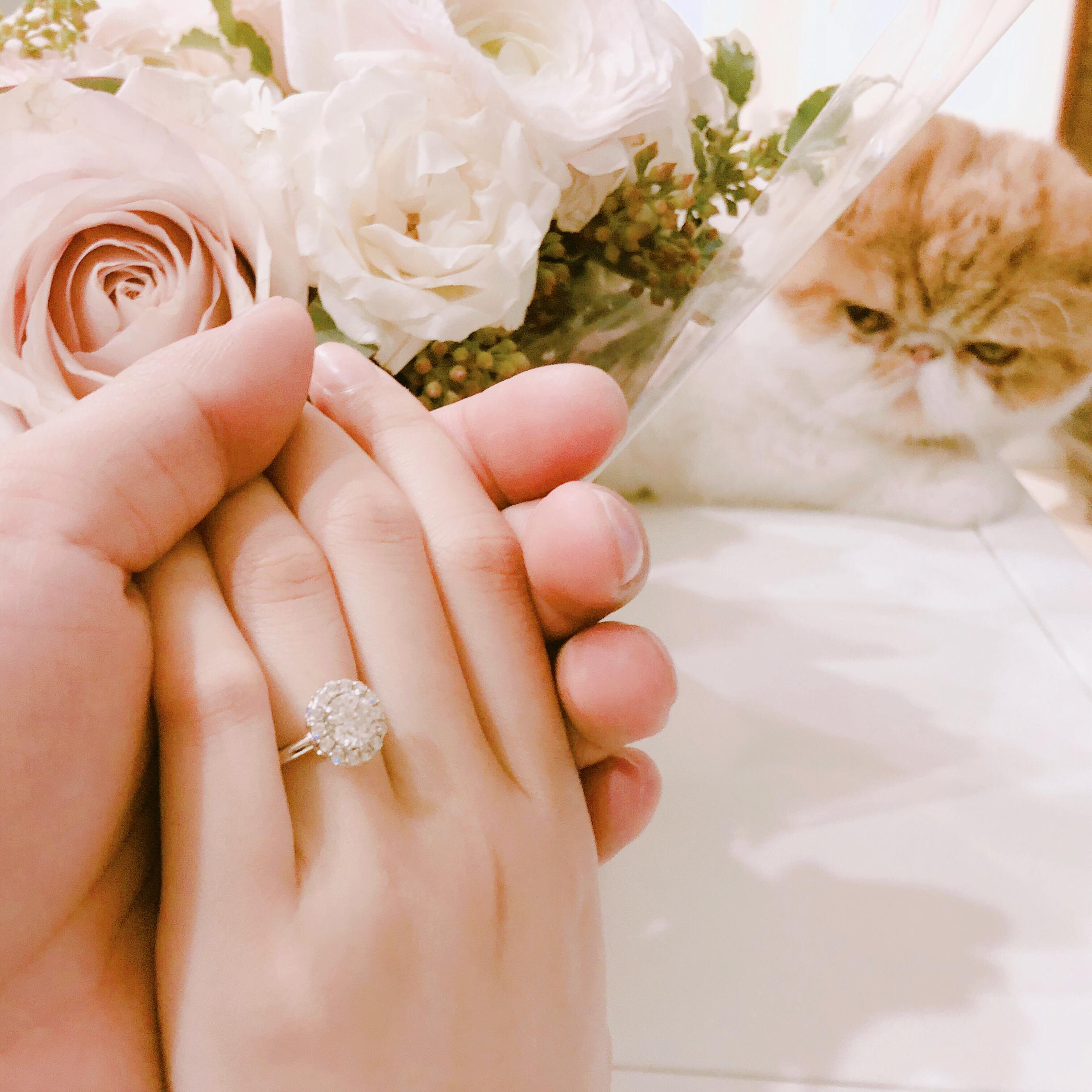 Brad designed a beautiful engagement ring for me.