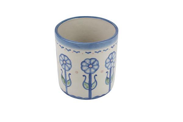 5.5" Utensil Jar - Flower Garden