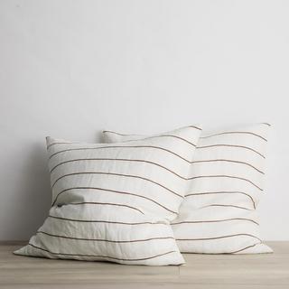 Linen Euro Pillowcase, Set of 2