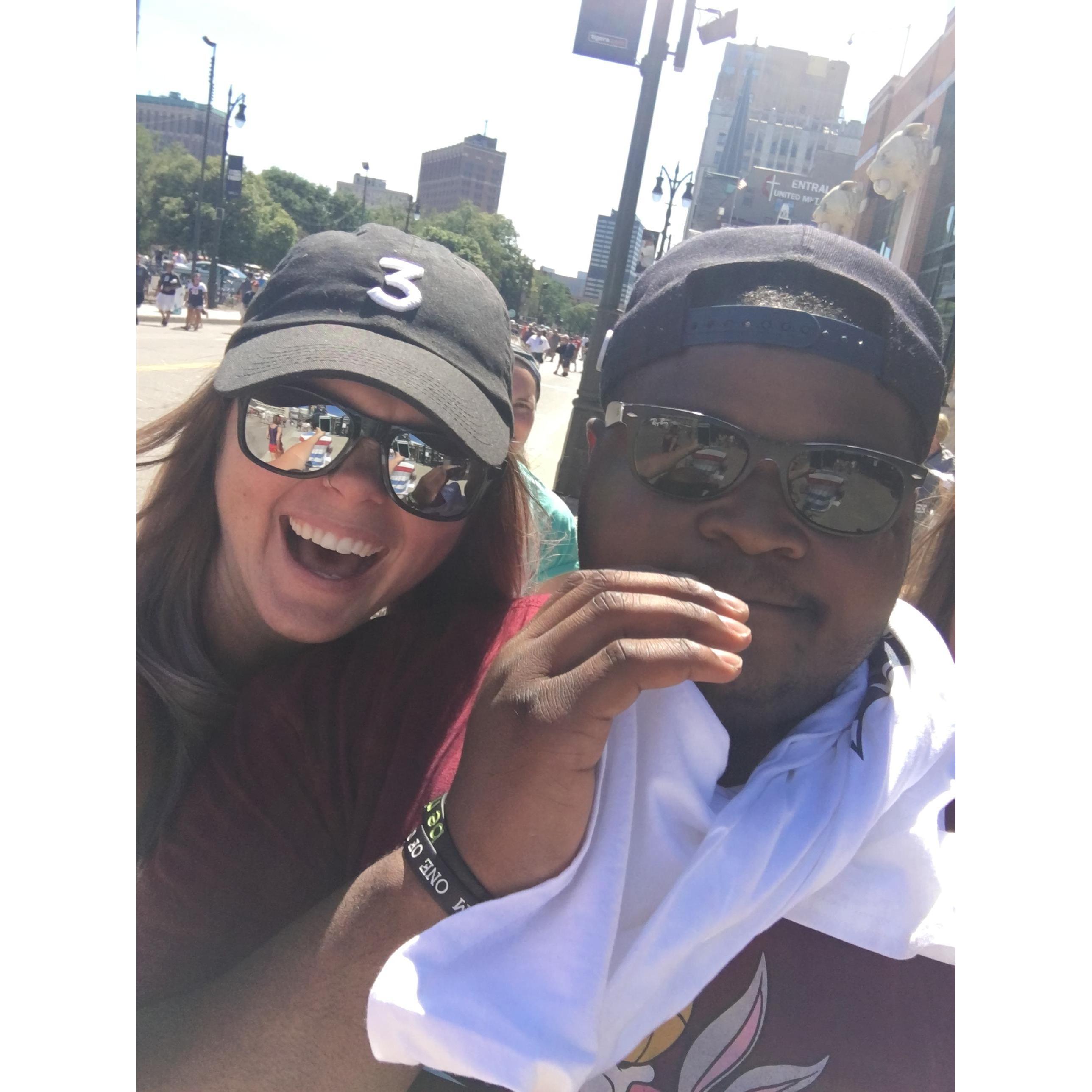 Post Detroit Tigers Game, Summer 2017