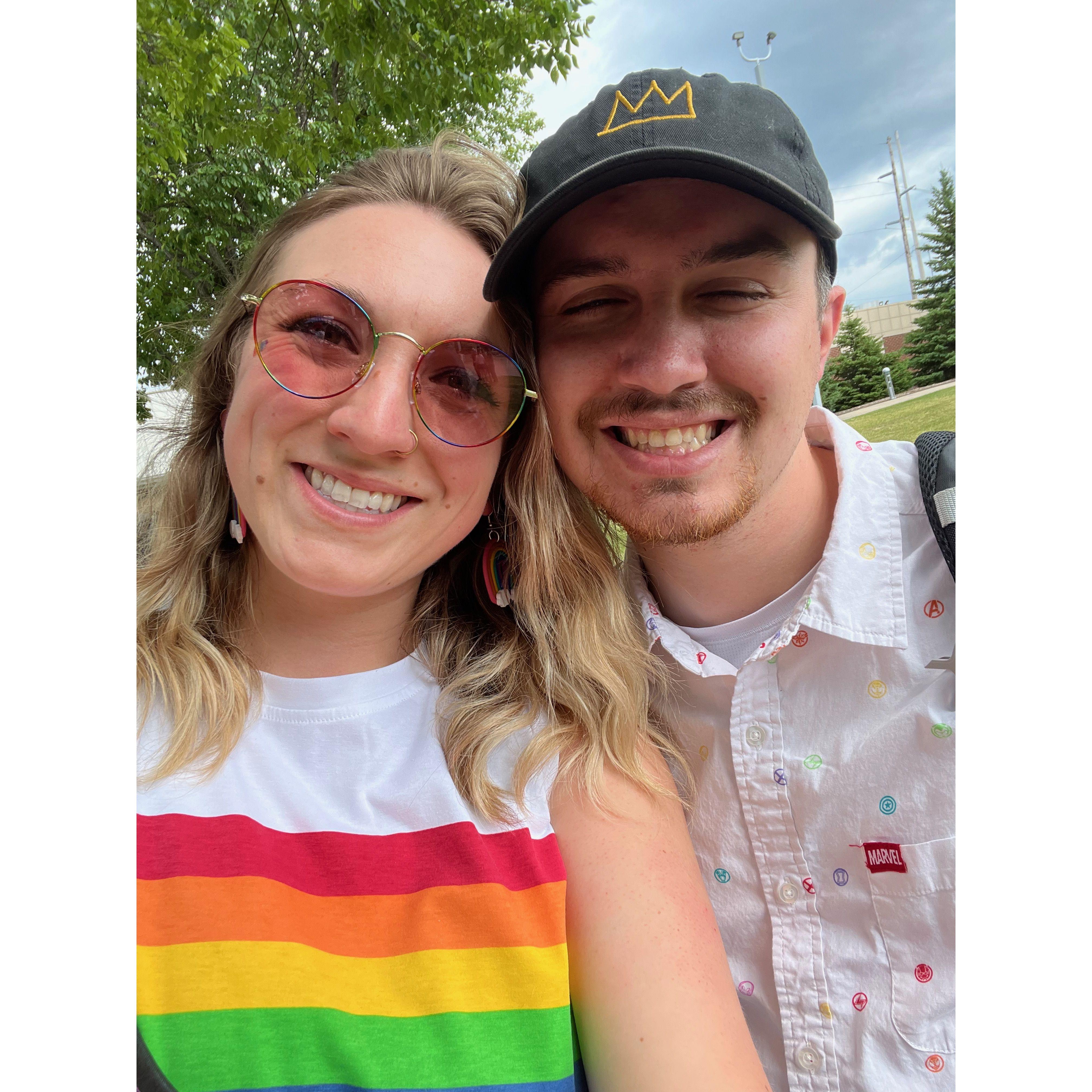 One of our annual traditions going to Oshkosh Pride