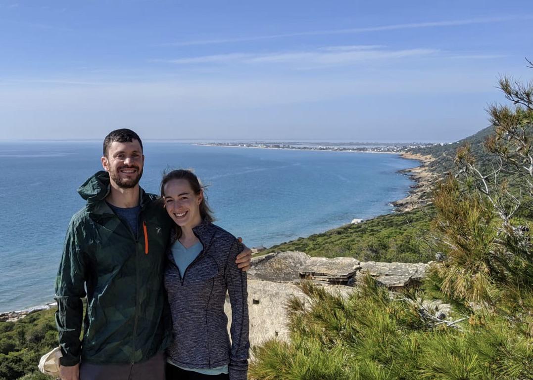 Hiking near RafRaf, Tunisia