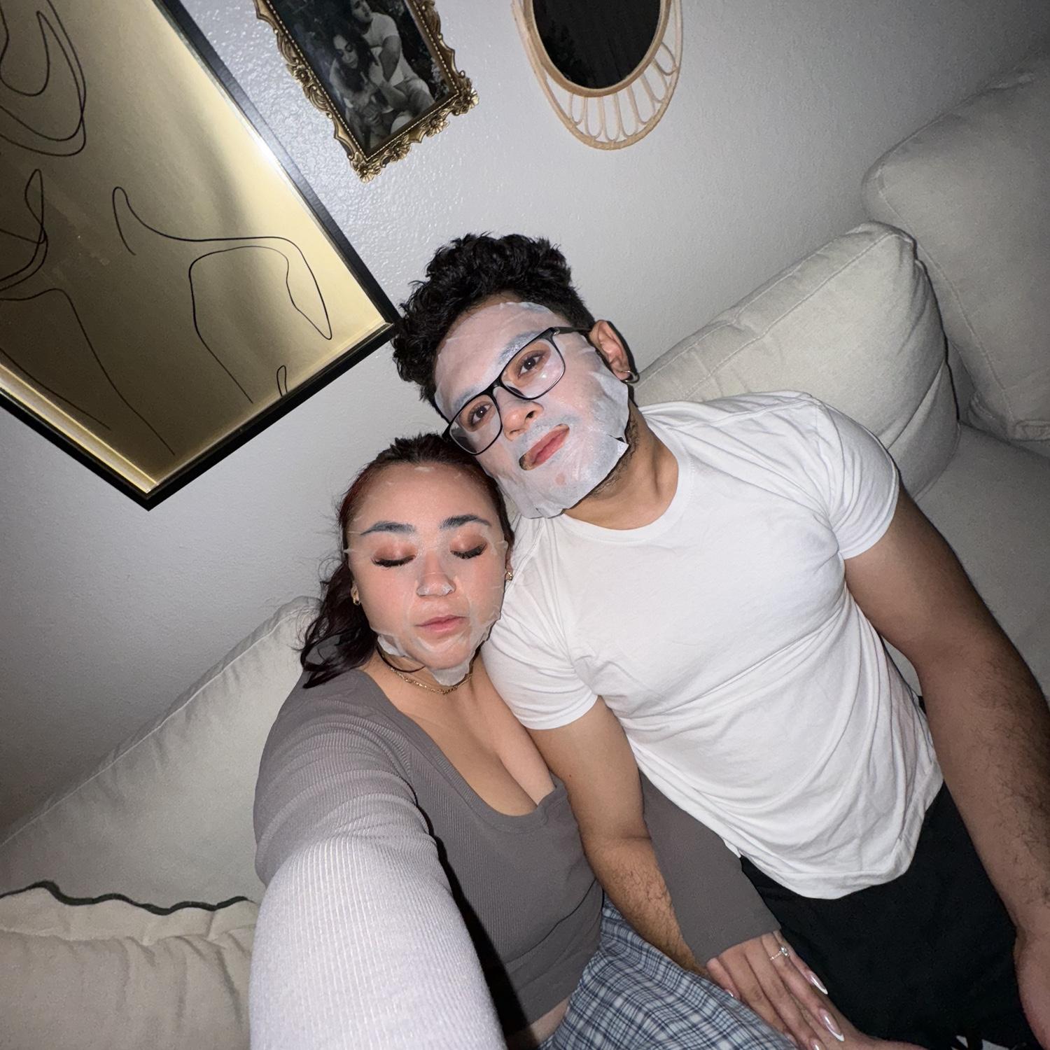 Typical Face-Mask Night in
