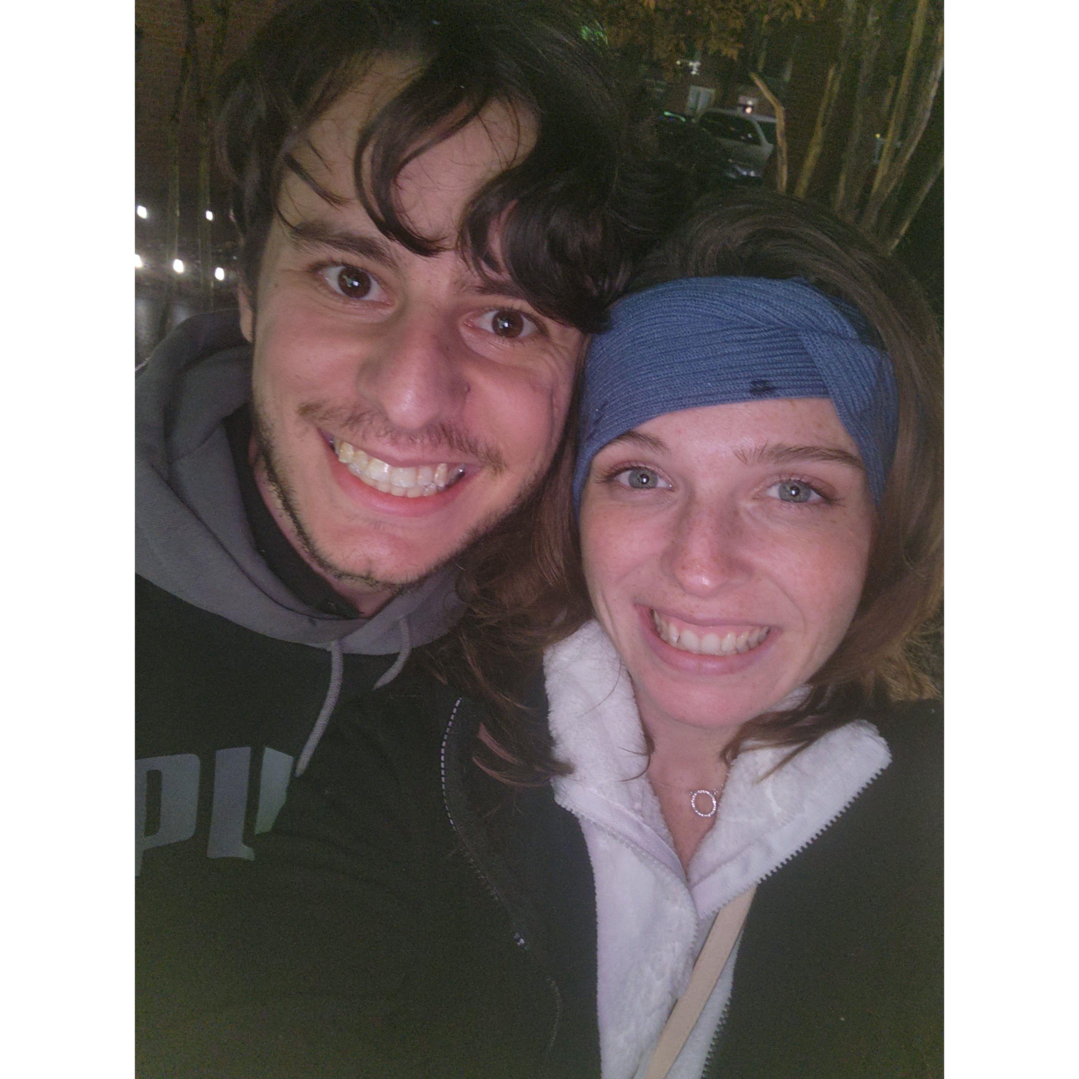 Right after Brandon Proposed