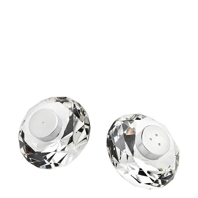 Godinger Pair of Crystal Salt/Pepper Shaker