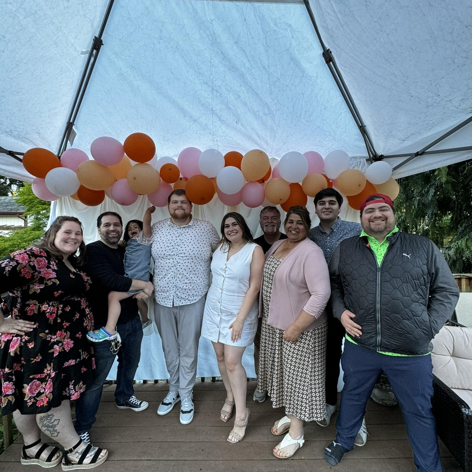 our engagement party!