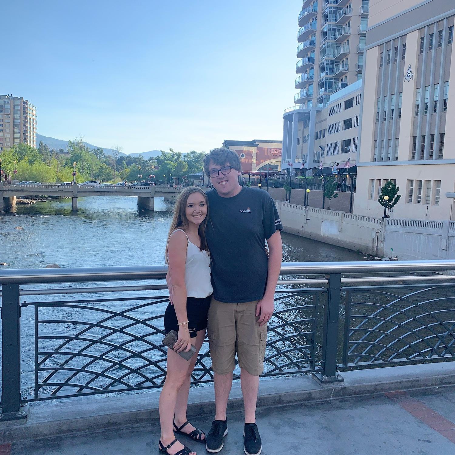 The summer Nate interned in Reno, Nevada