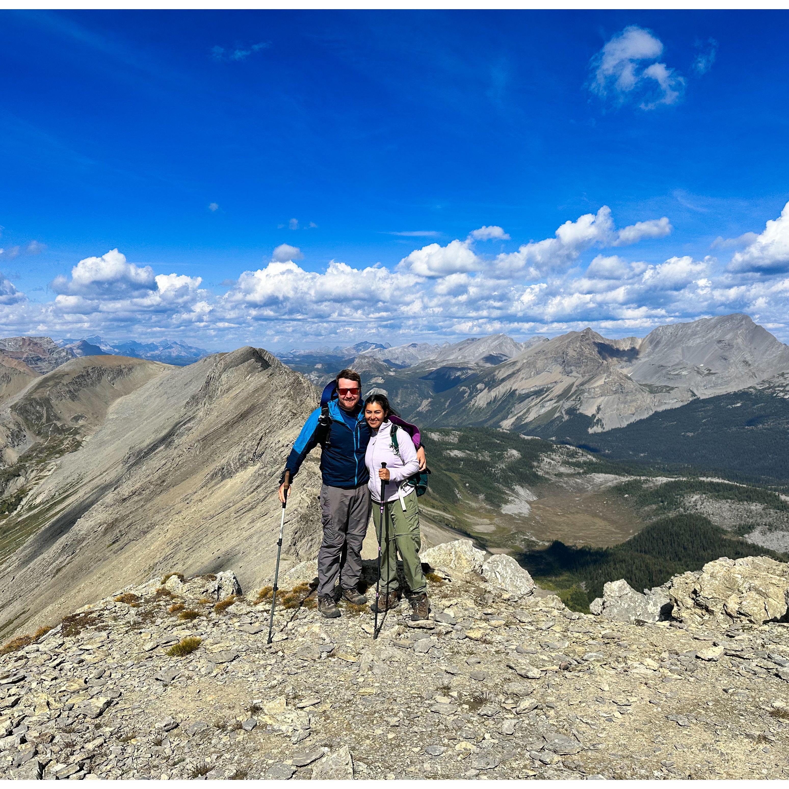 Our first time in Assiniboine in the Rockie Mountains