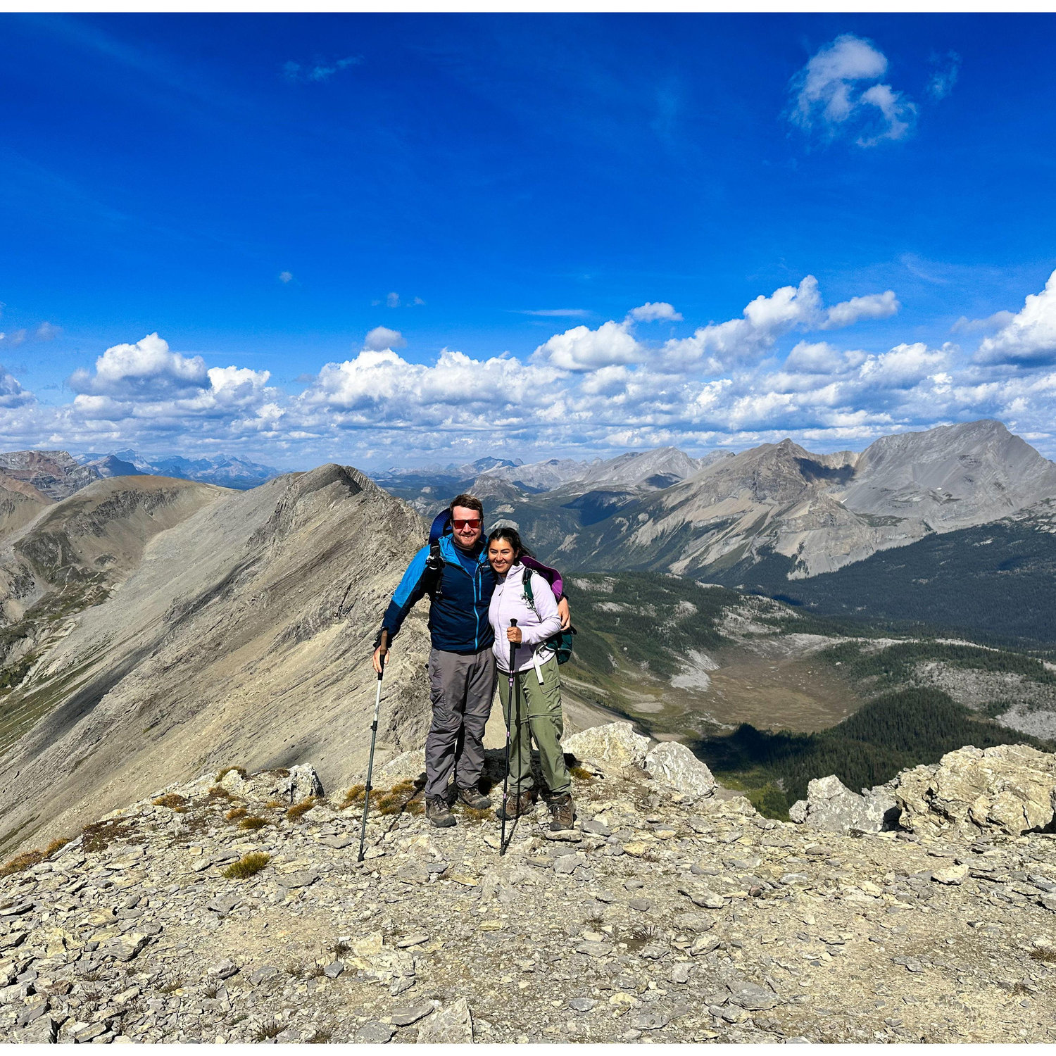 Our first time in Assiniboine in the Rockie Mountains