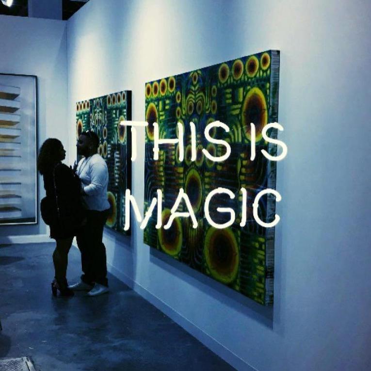 Art Basel. Miami 2017. Our first trip together.