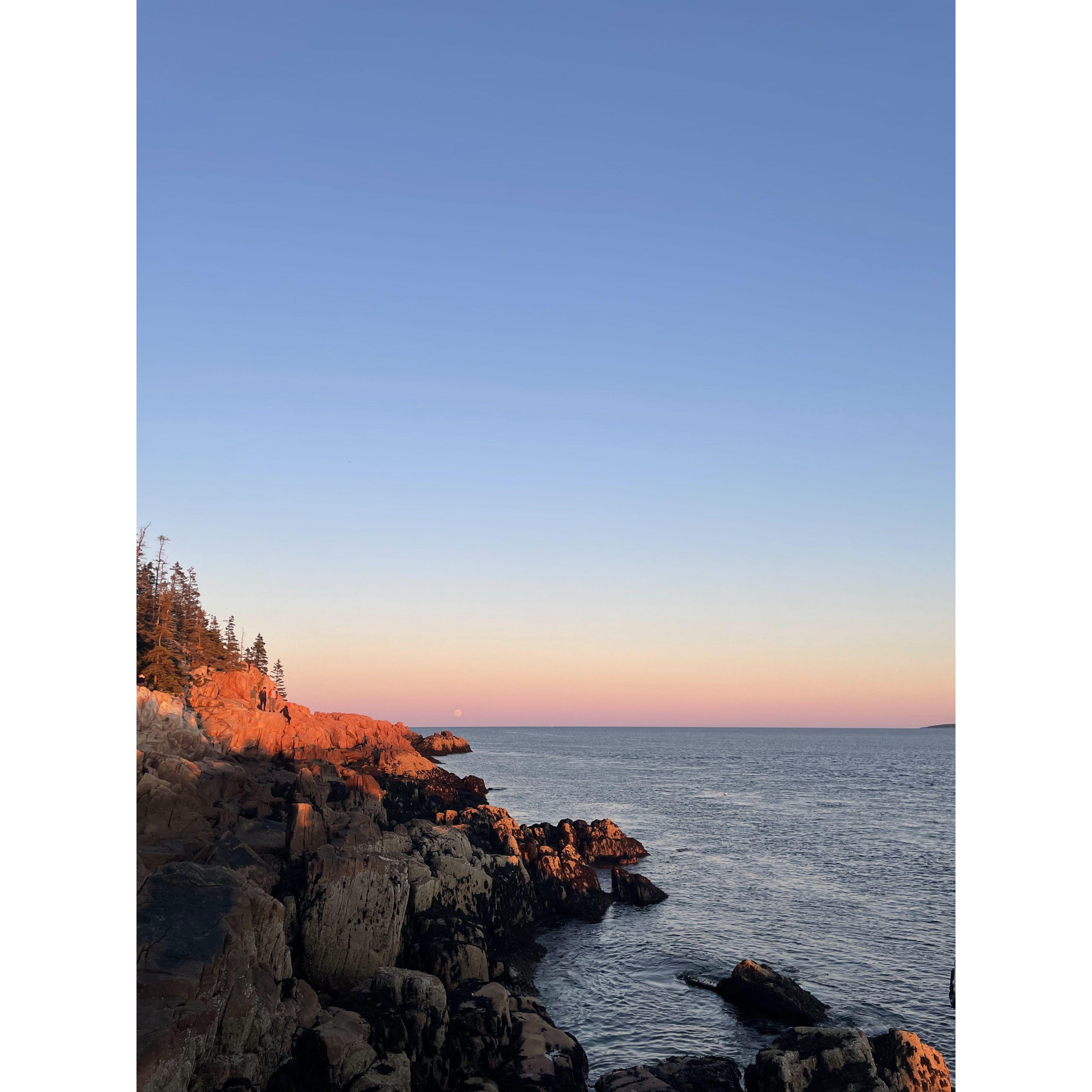 One of my favorite pictures of the park, the view opposite the lighthouse at Bass Harbor Head!