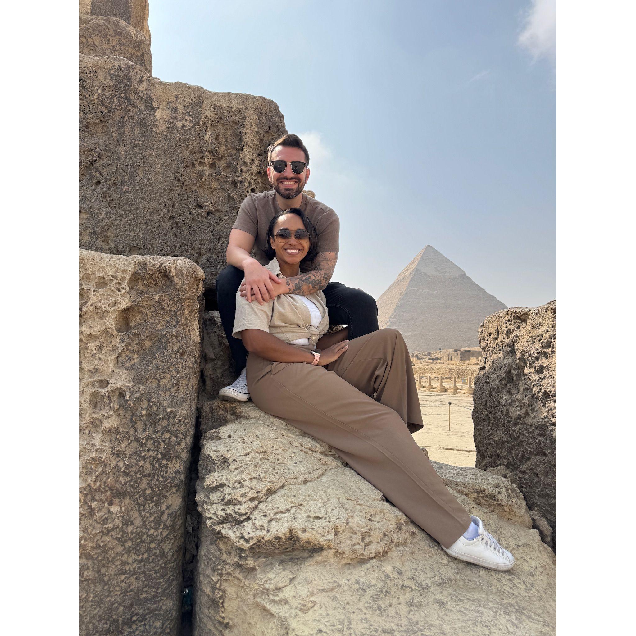 Bucket list trip achieved: visiting the pyramids Egypt