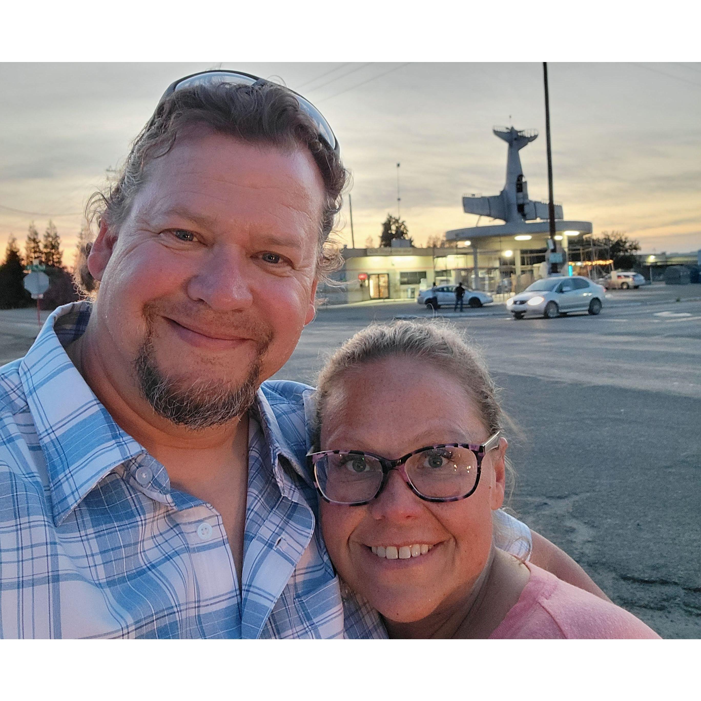 Our first plane ride together went great!