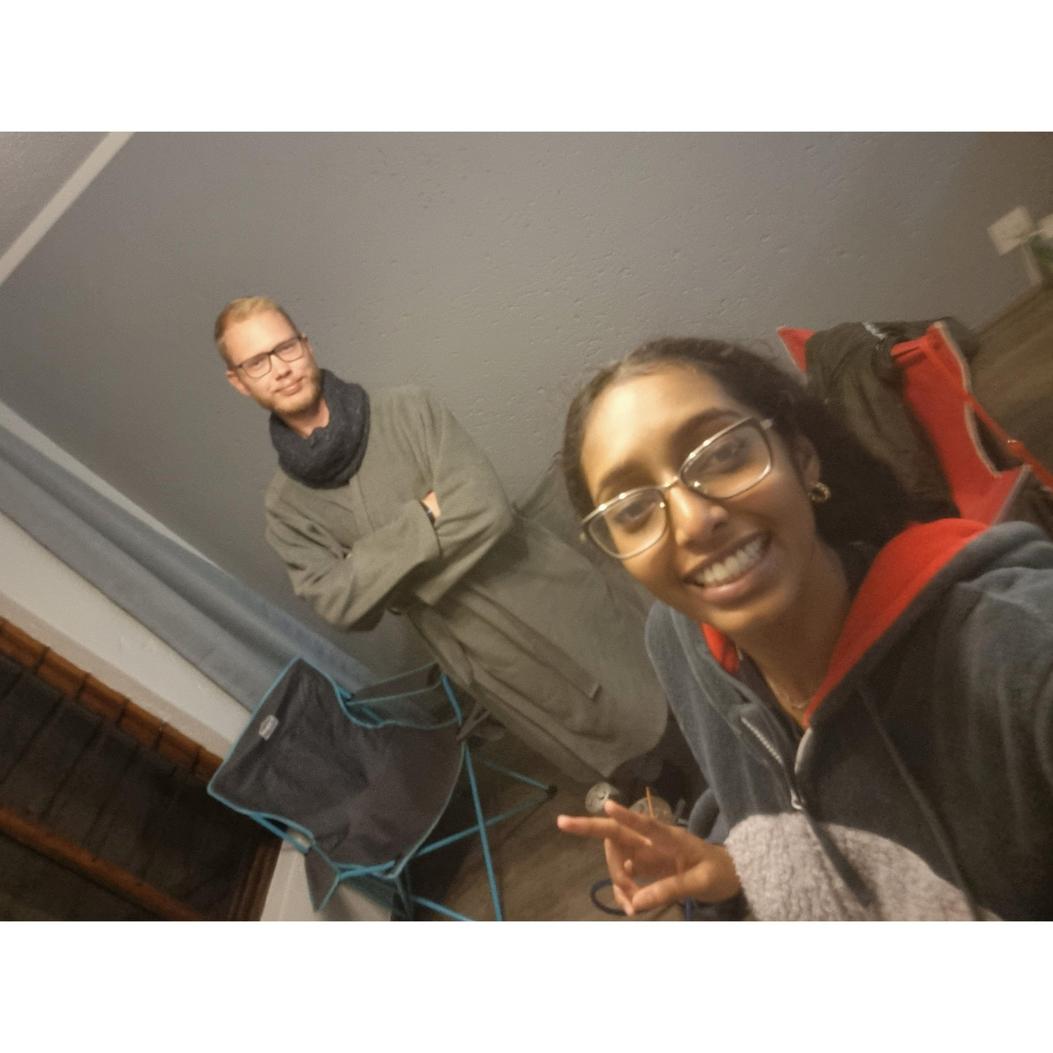 First night on Our First Apartment