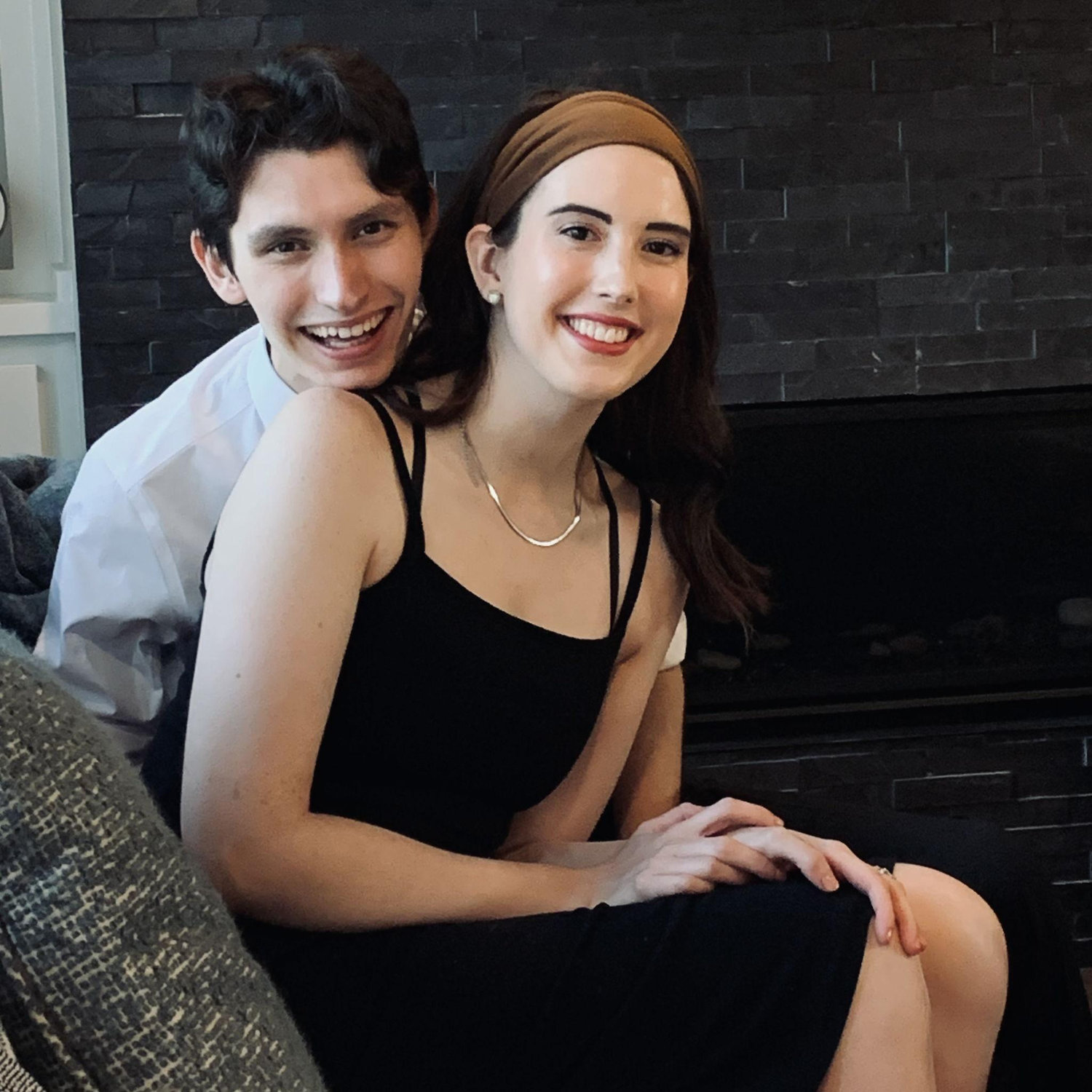 Margo and William's picture from their housewarming party