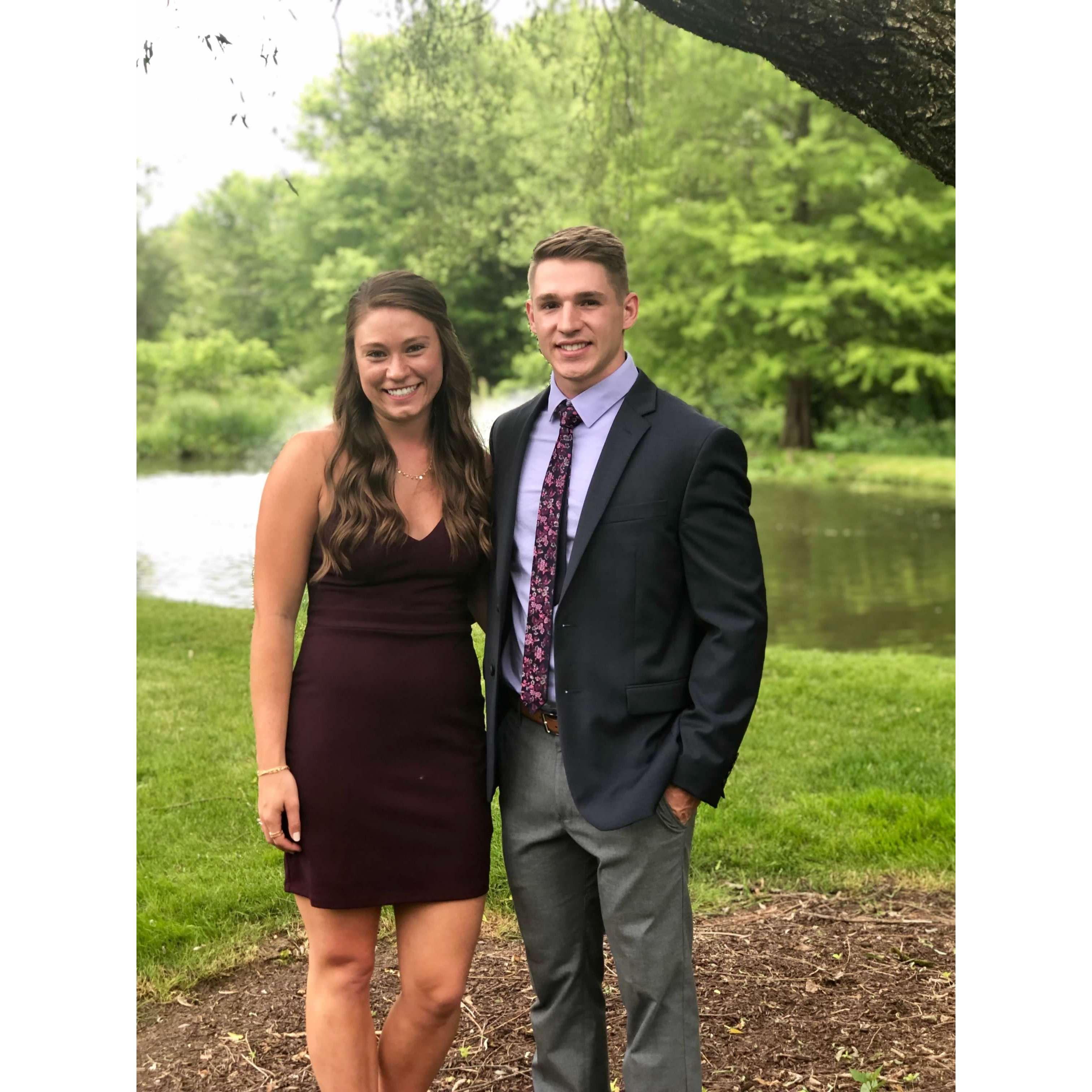 Bond wedding - the first place Tanner met ALL of Meg's family