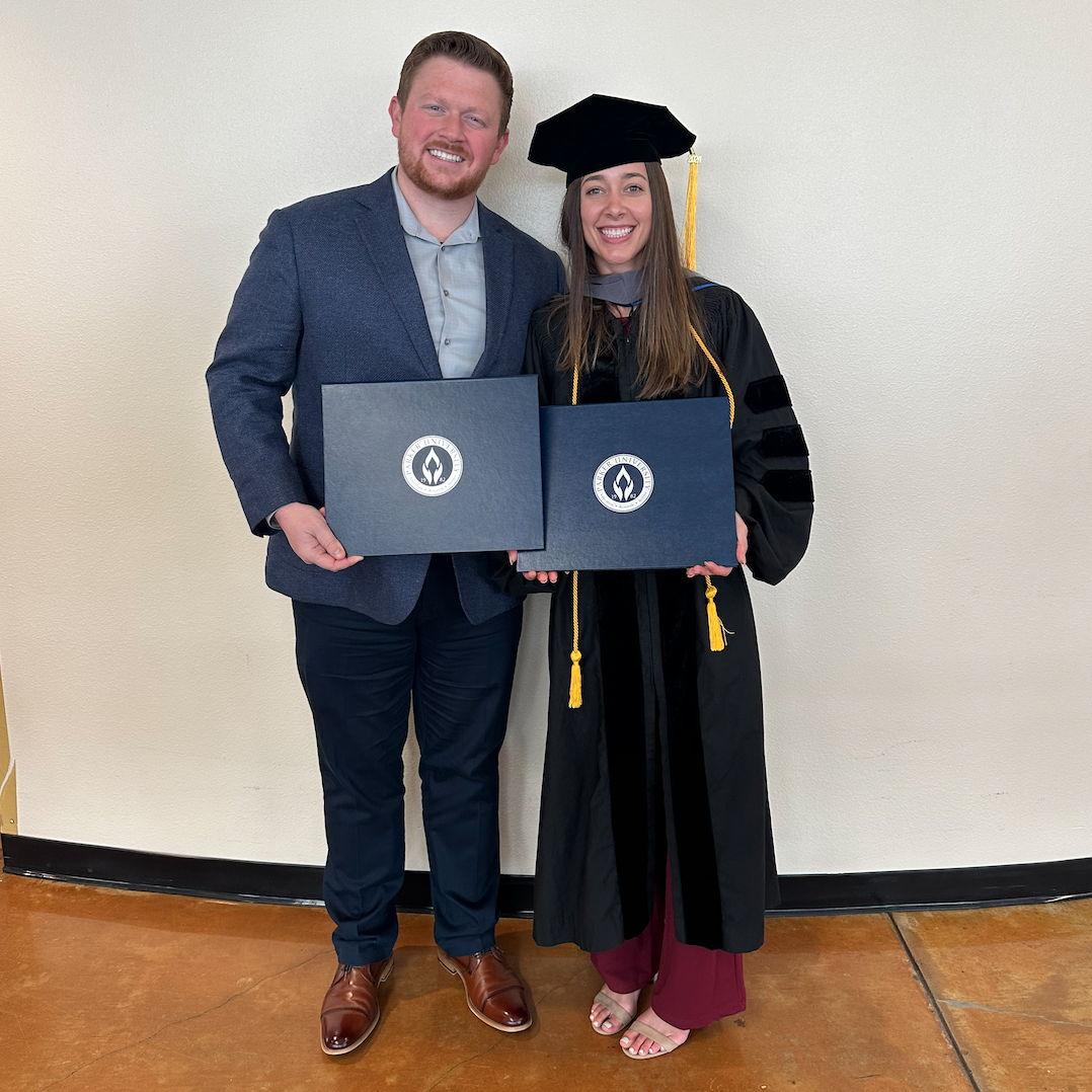 Elena's chiropractic school graduation.