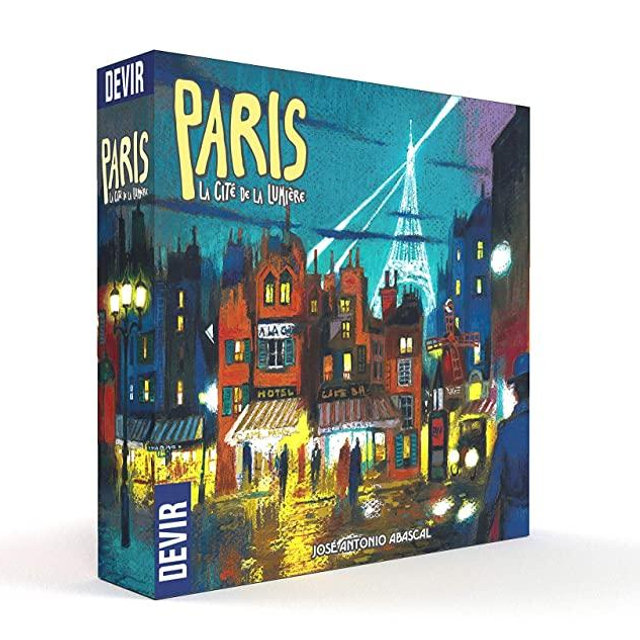 Devir Americas Paris LA CITE DE LA Lumiere Board Game
