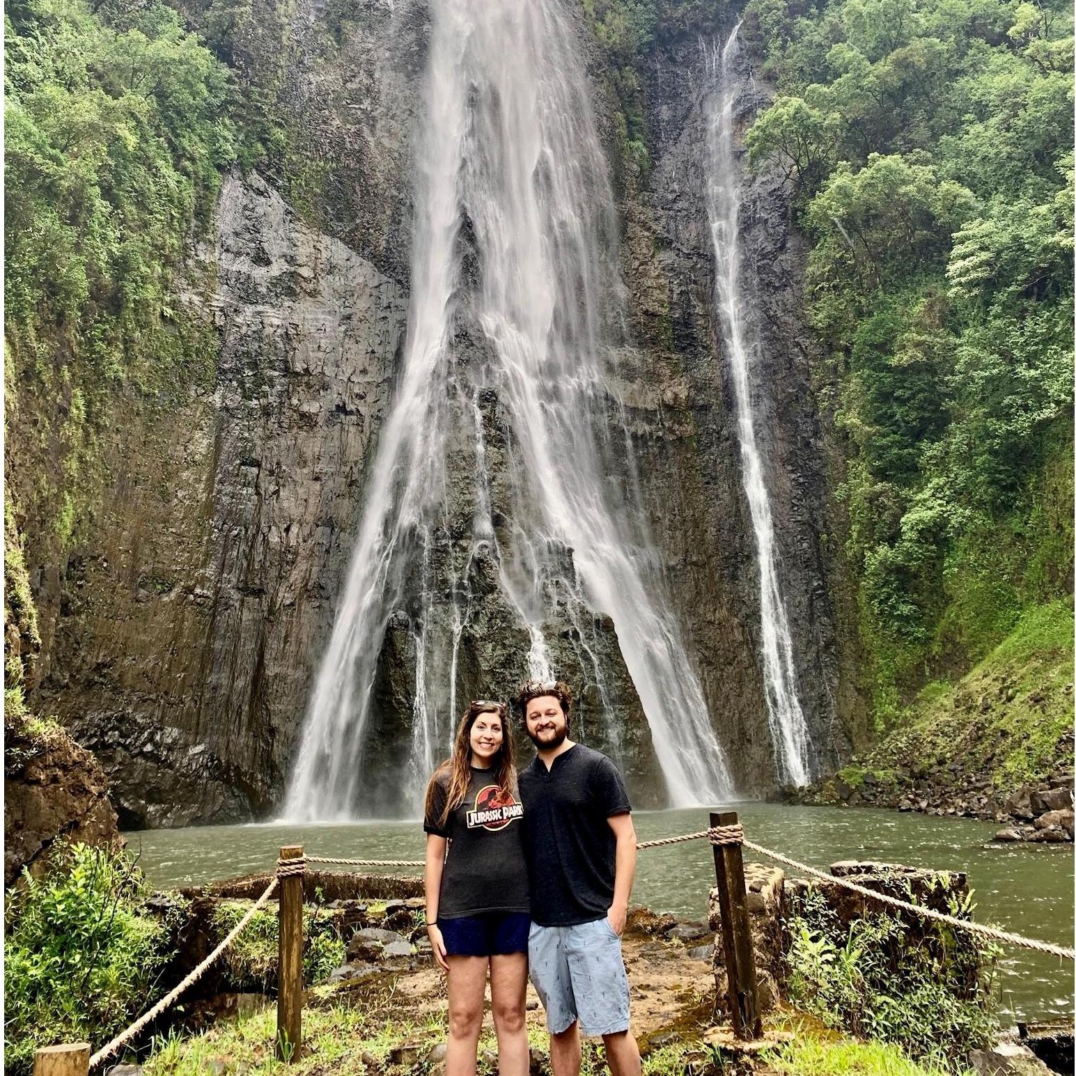 Vacation to Hawaii. "Welcome to Jurassic Park!"