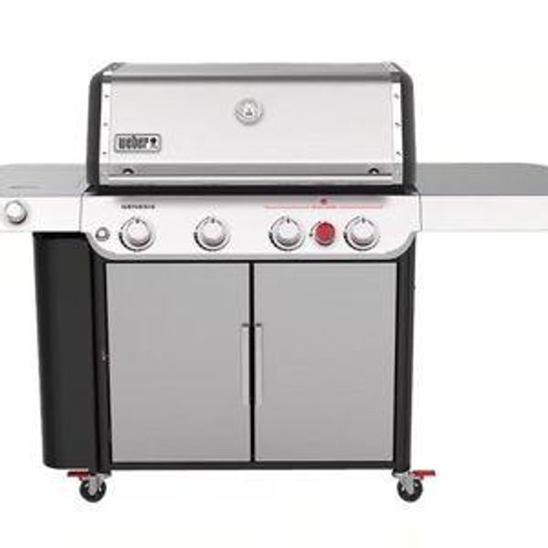 Weber Genesis S-435 4 Burner Liquid Propane Grill Stainless Steel