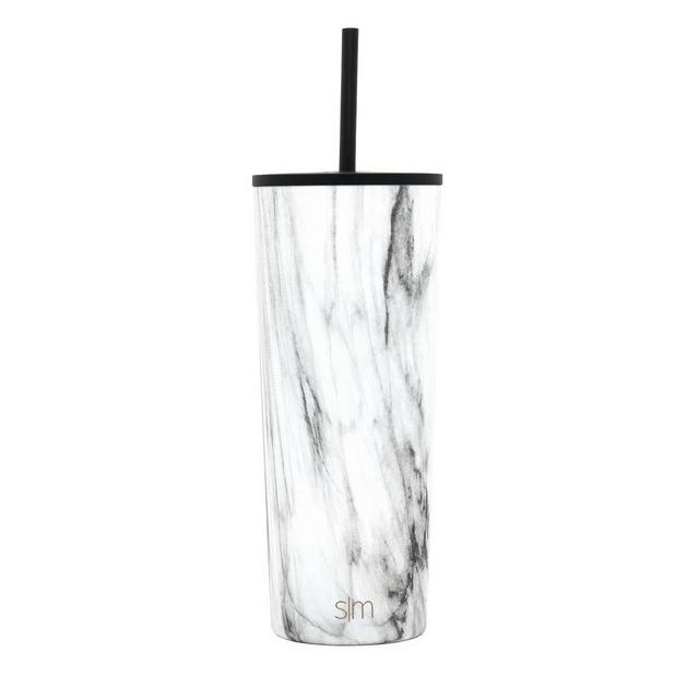 Simple Modern 24oz Carrara Marble Classic