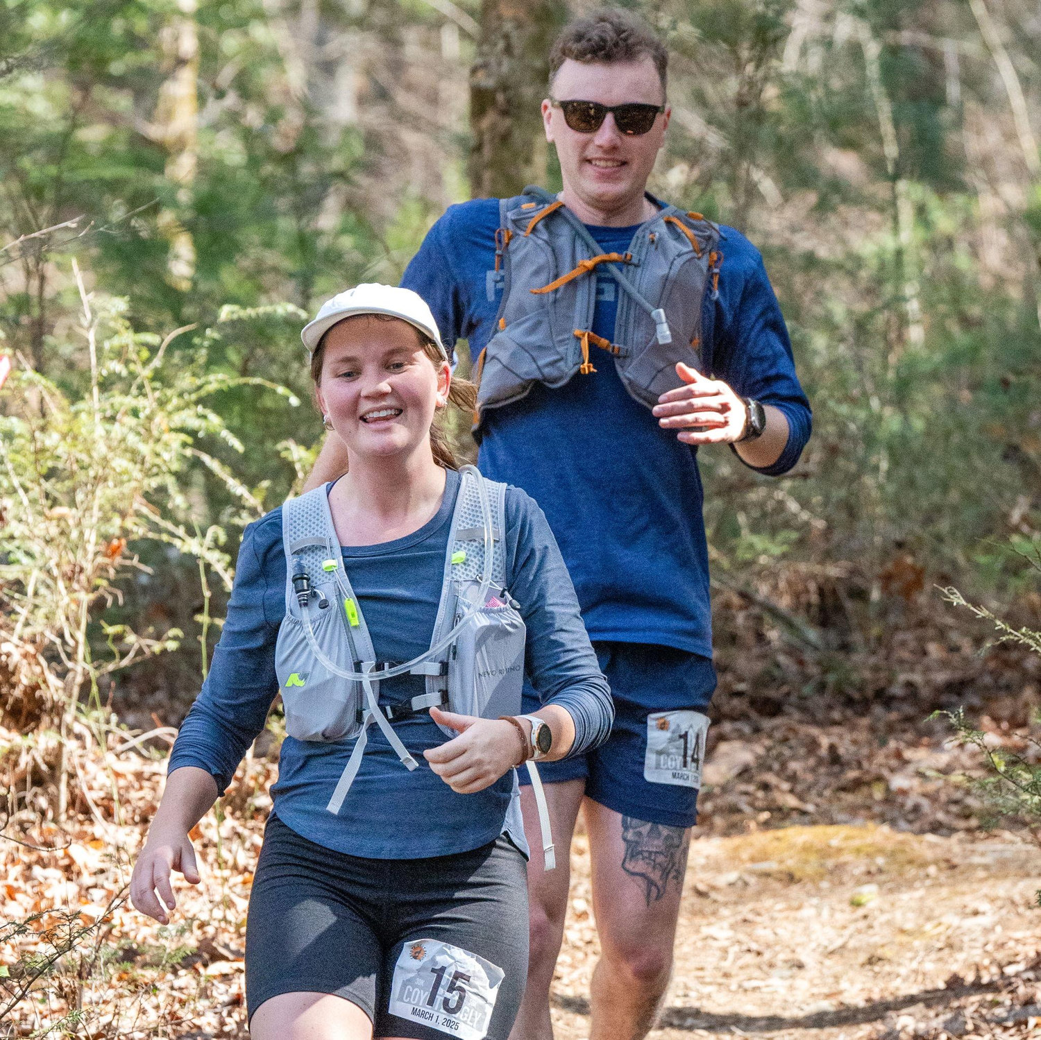 Racing our first 30k in Ellijay, GA