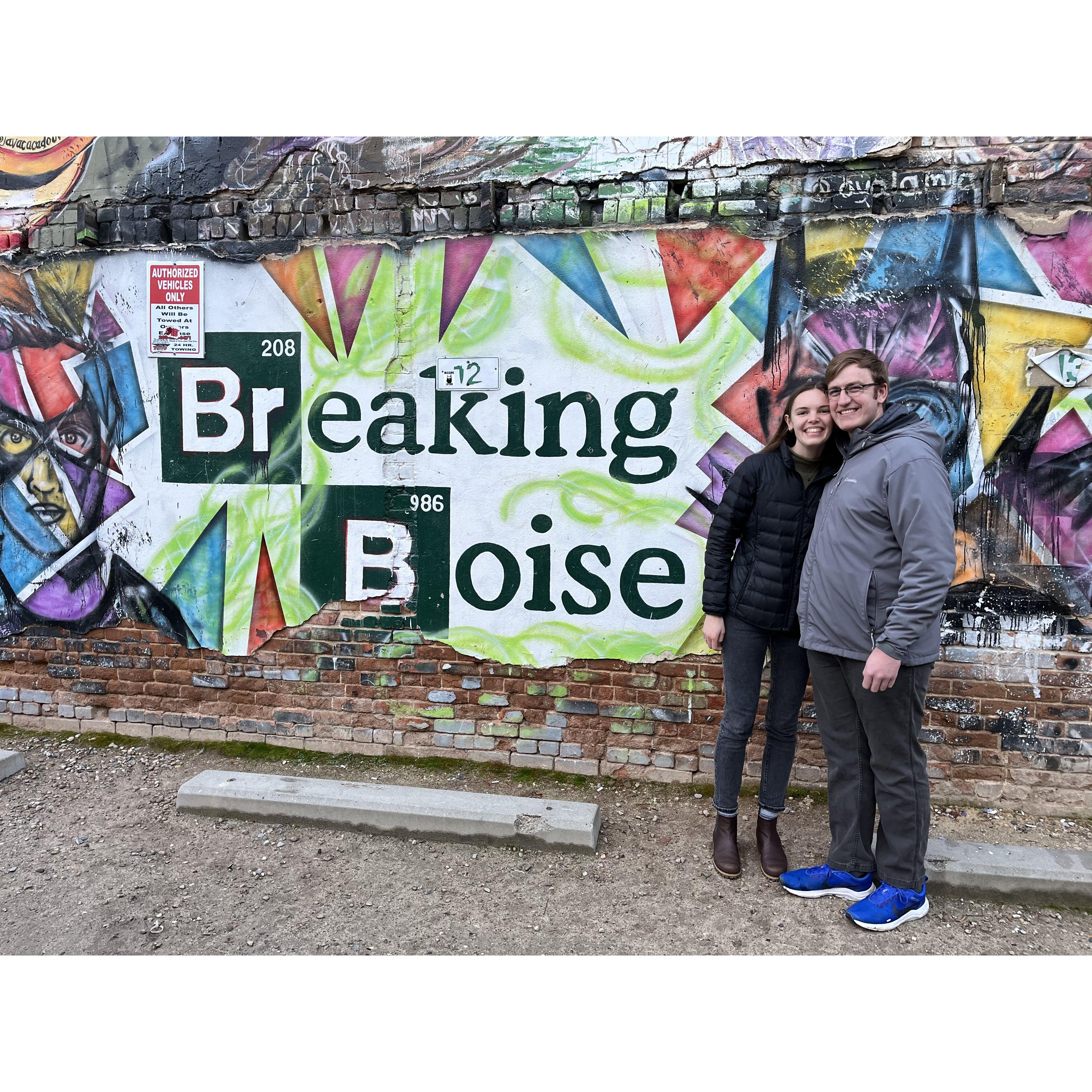 Visiting friends in Boise