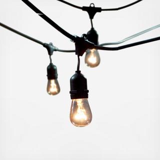 Outdoor String Light with Incandescent Bulbs